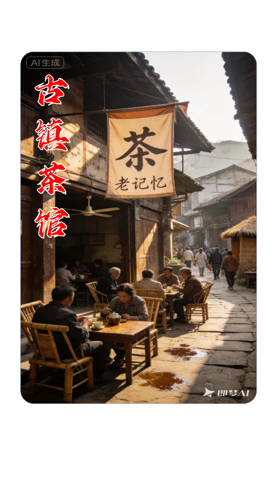 古镇茶馆