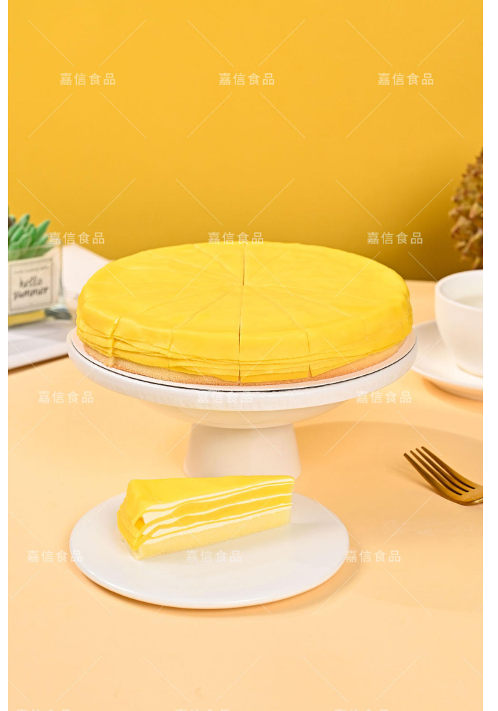 450克榴莲千层蛋糕