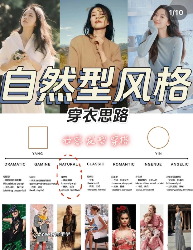 自然型风格