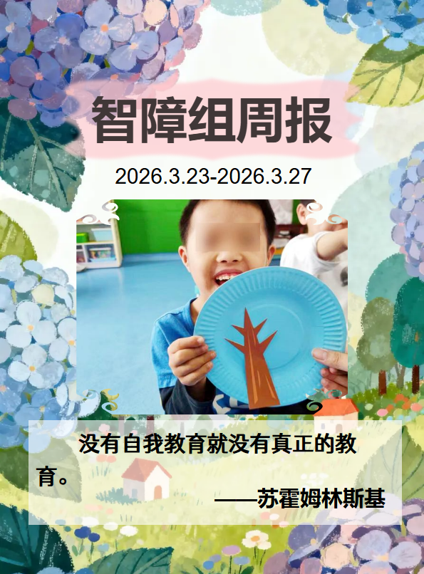 智障组周报（2026.3.23-3.27）