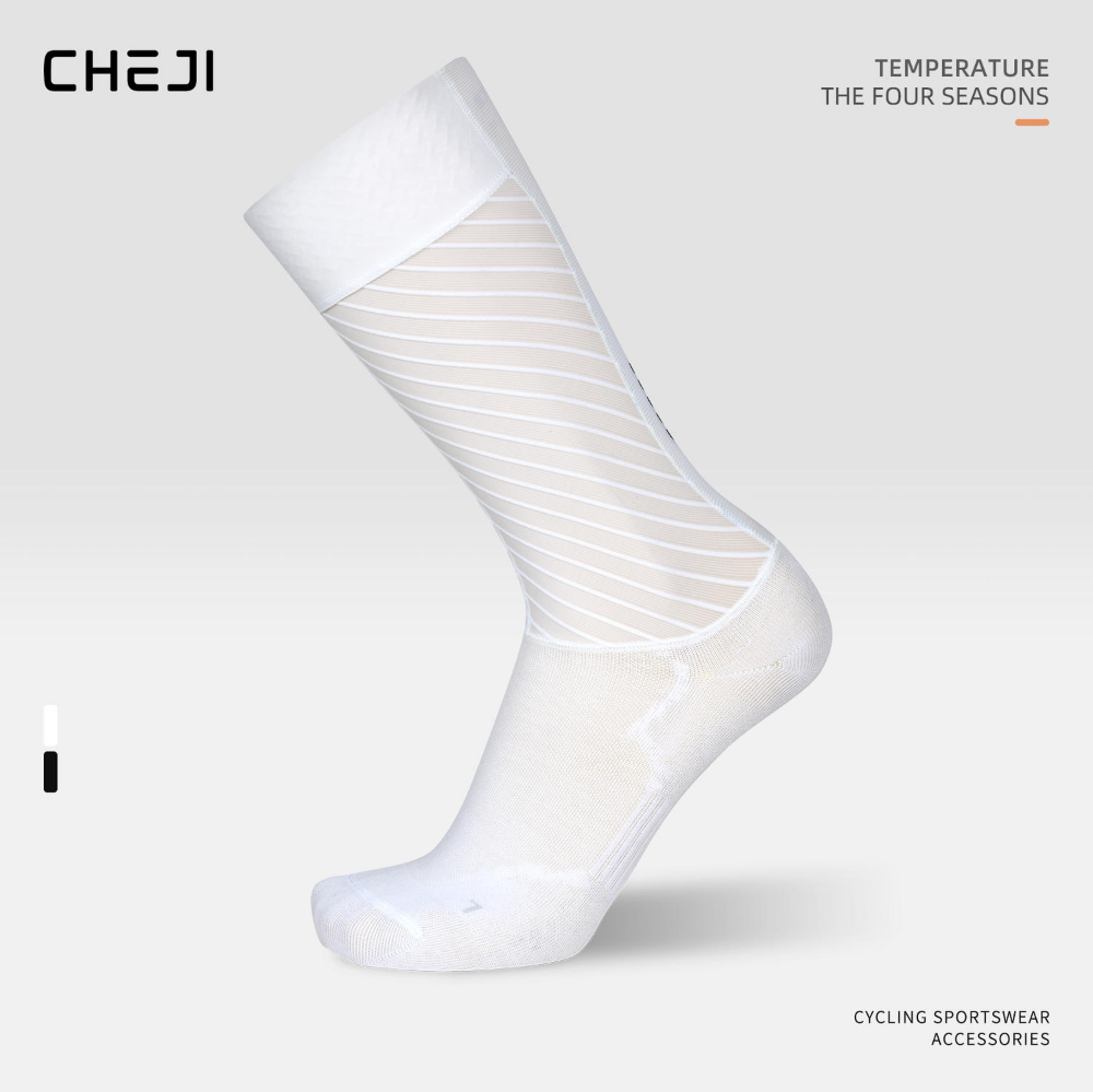 SOCKS  原纱条纹空力袜