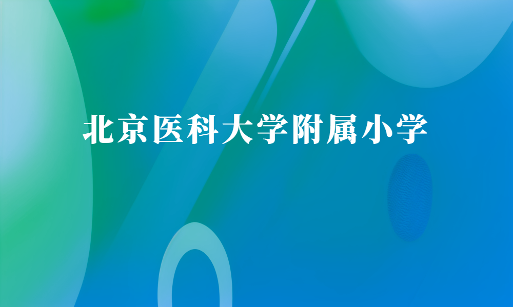 2026北医附小名片_副本