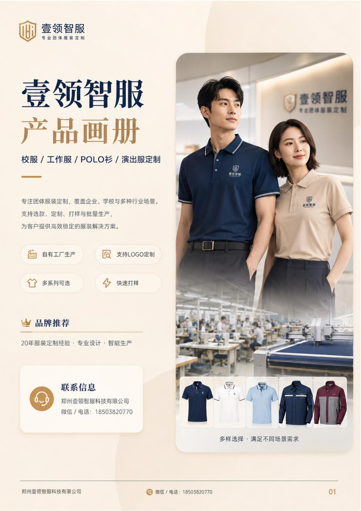 壹领智服POLO系列画册
