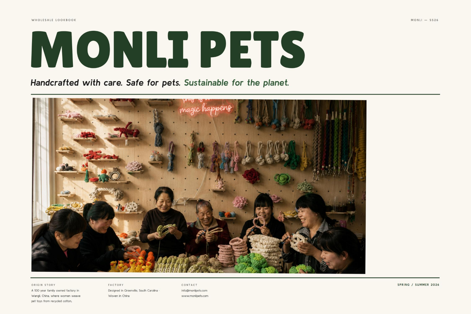 Monli Lookbook SS26