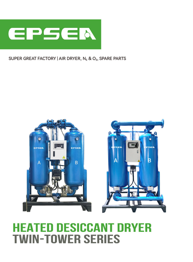 【VN】Heated Twin Tower Desiccant Air Dryer