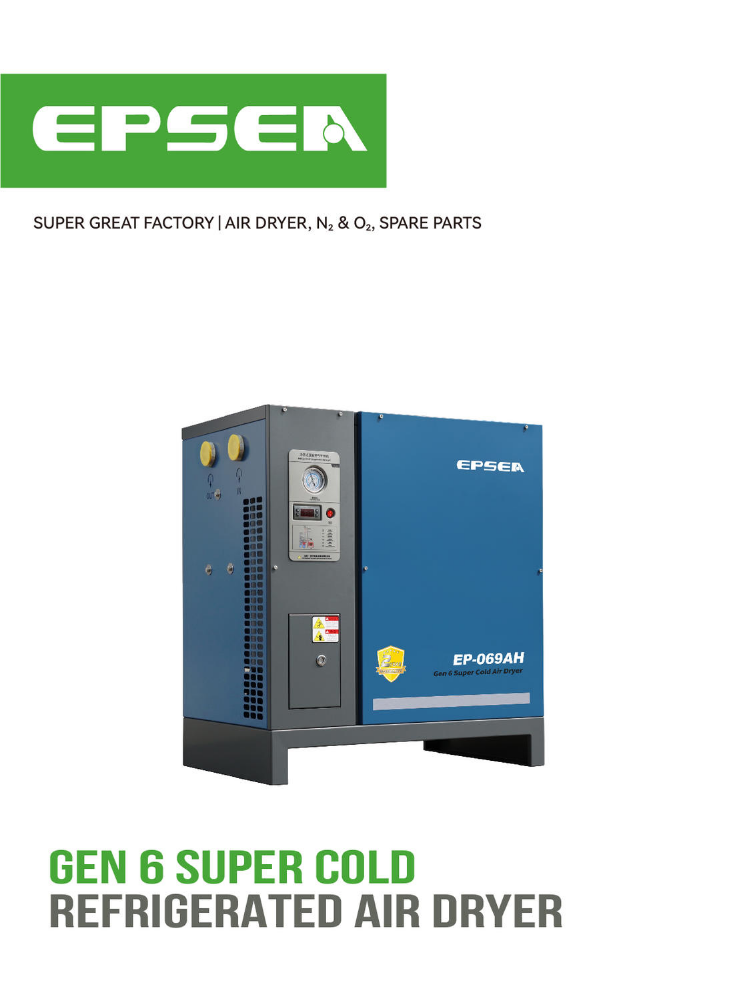 【VN】Gen 6 Super Cold Refrigerated Air Dryer