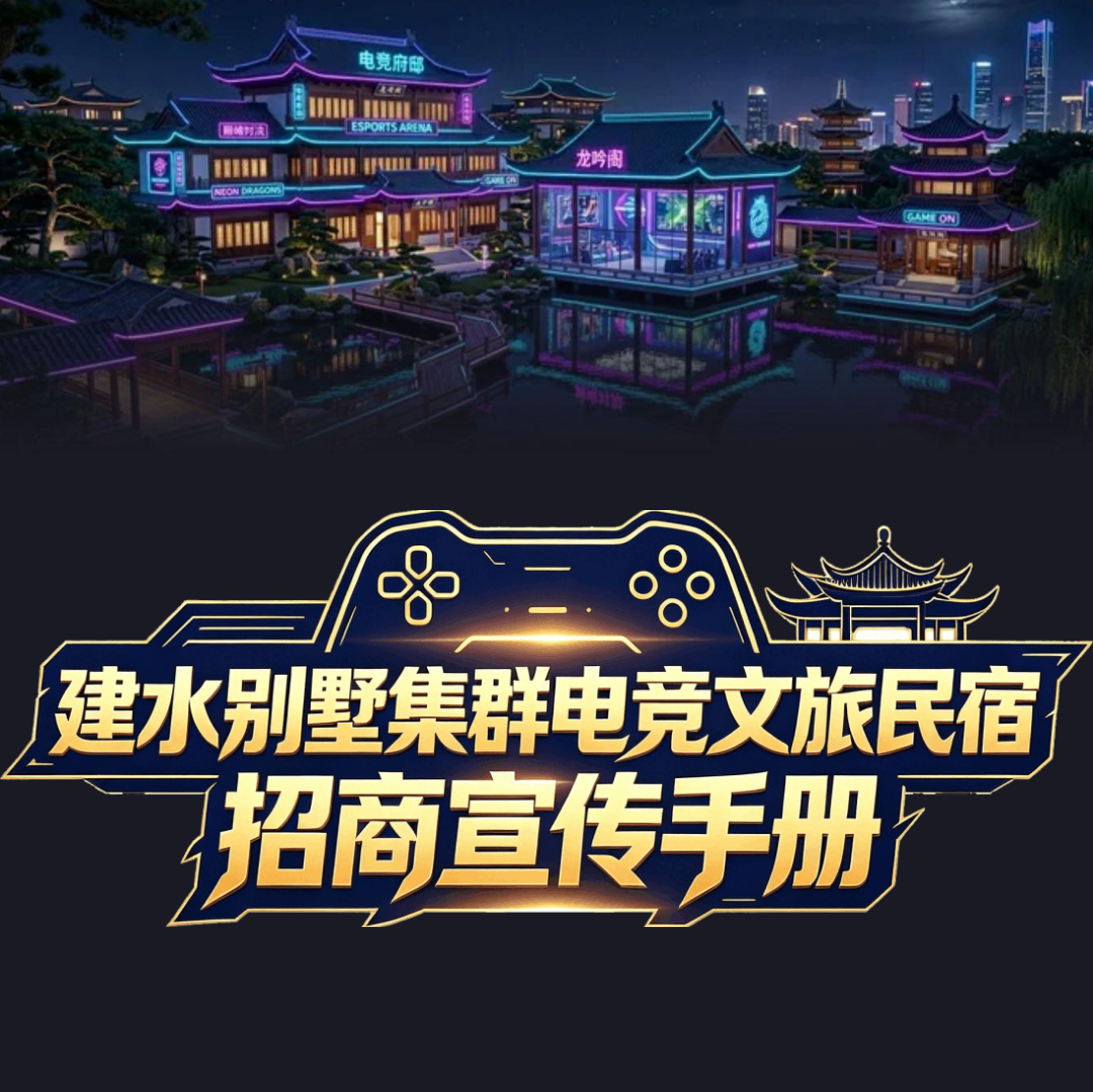 建水别墅集群电商文旅民宿招商宣传手册
