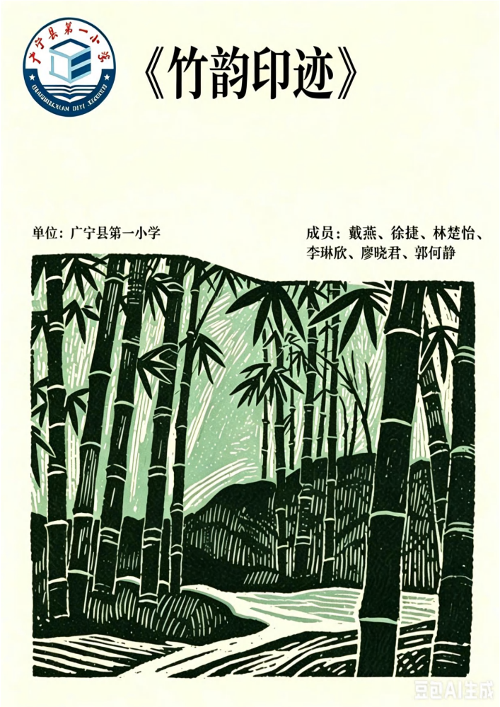 《竹韵印迹》广宁县第一小学+戴燕