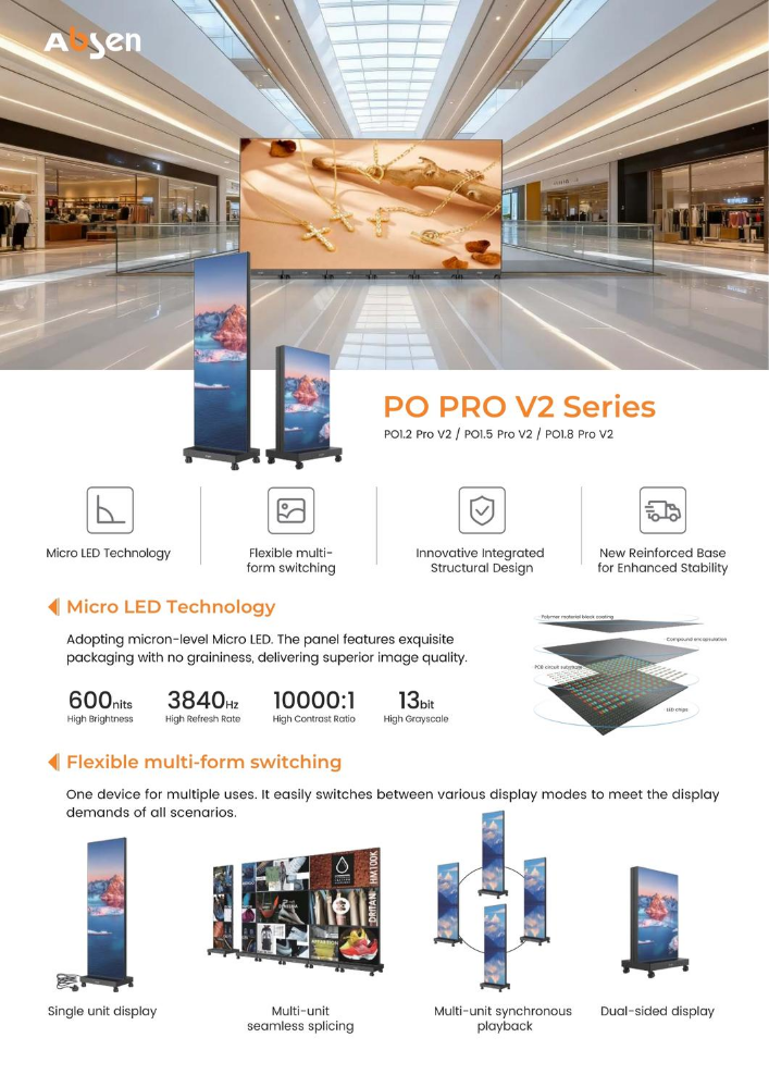 PO Pro V2 Series Cutsheet