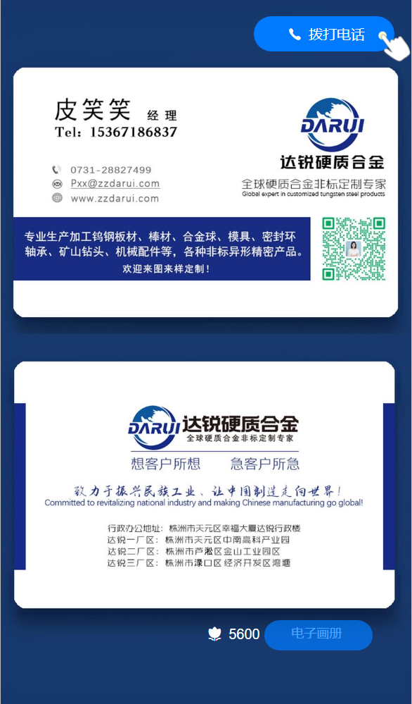 达锐集团-皮笑笑名片