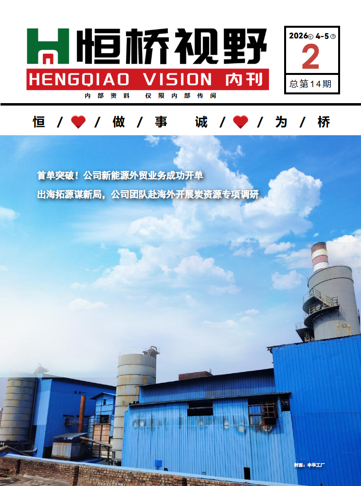 《恒桥视野》企业内刊第14期